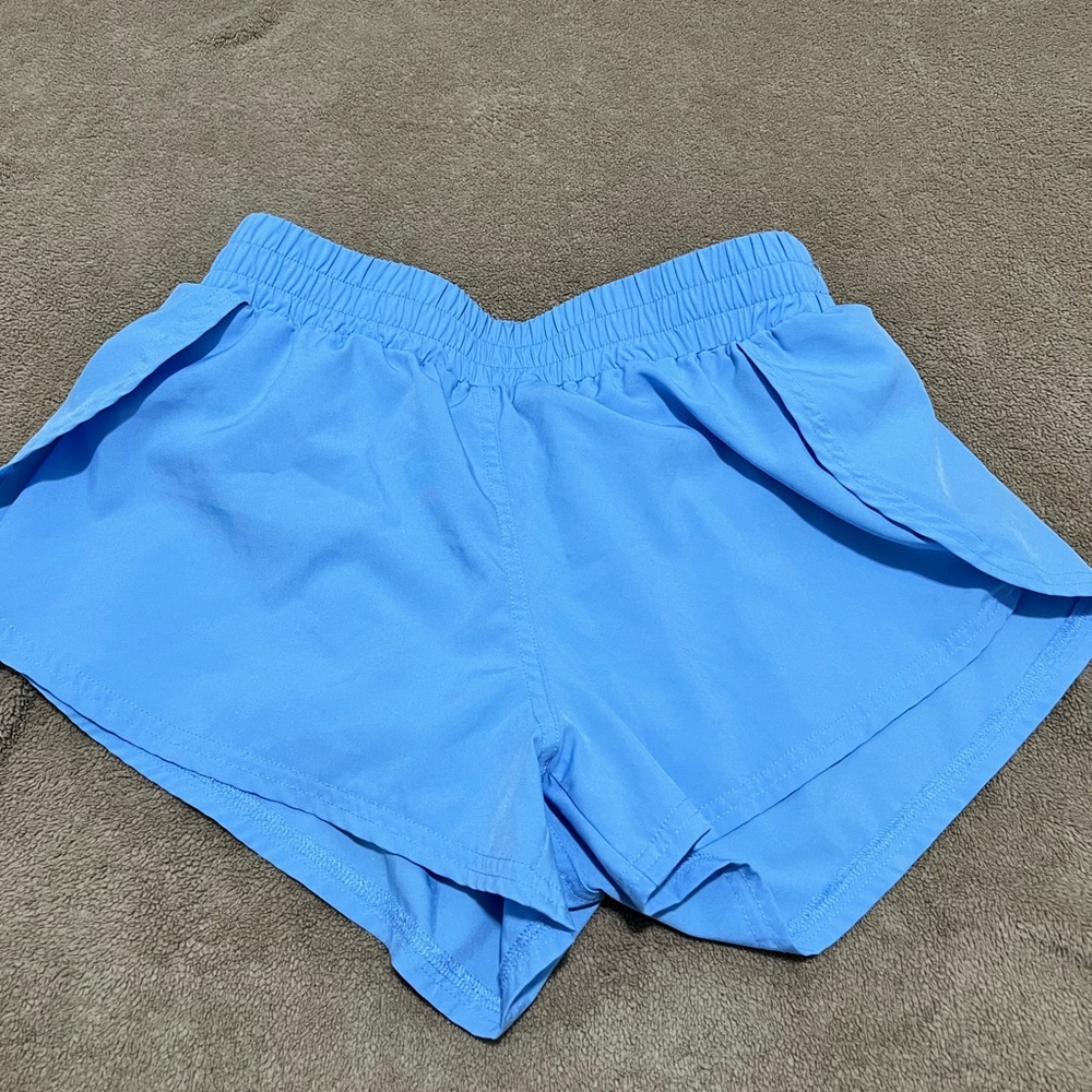 Women's Blue Athletic Shorts